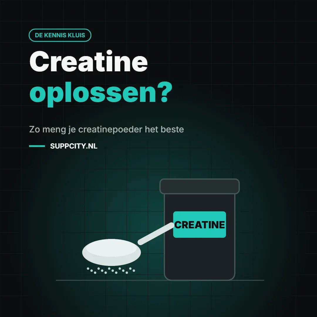 Creatine oplossen: zo meng je creatinepoeder