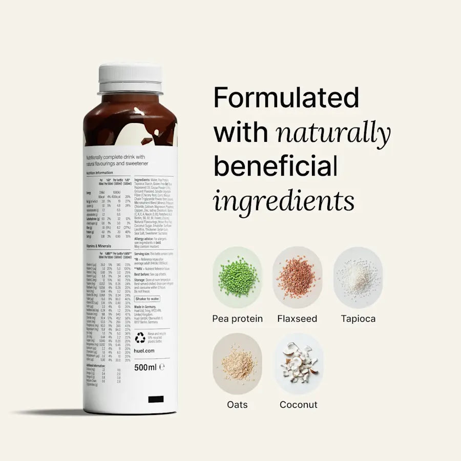 Huel™ - Ready To Drink - Maaltijdvervanger - 500ml Supp City