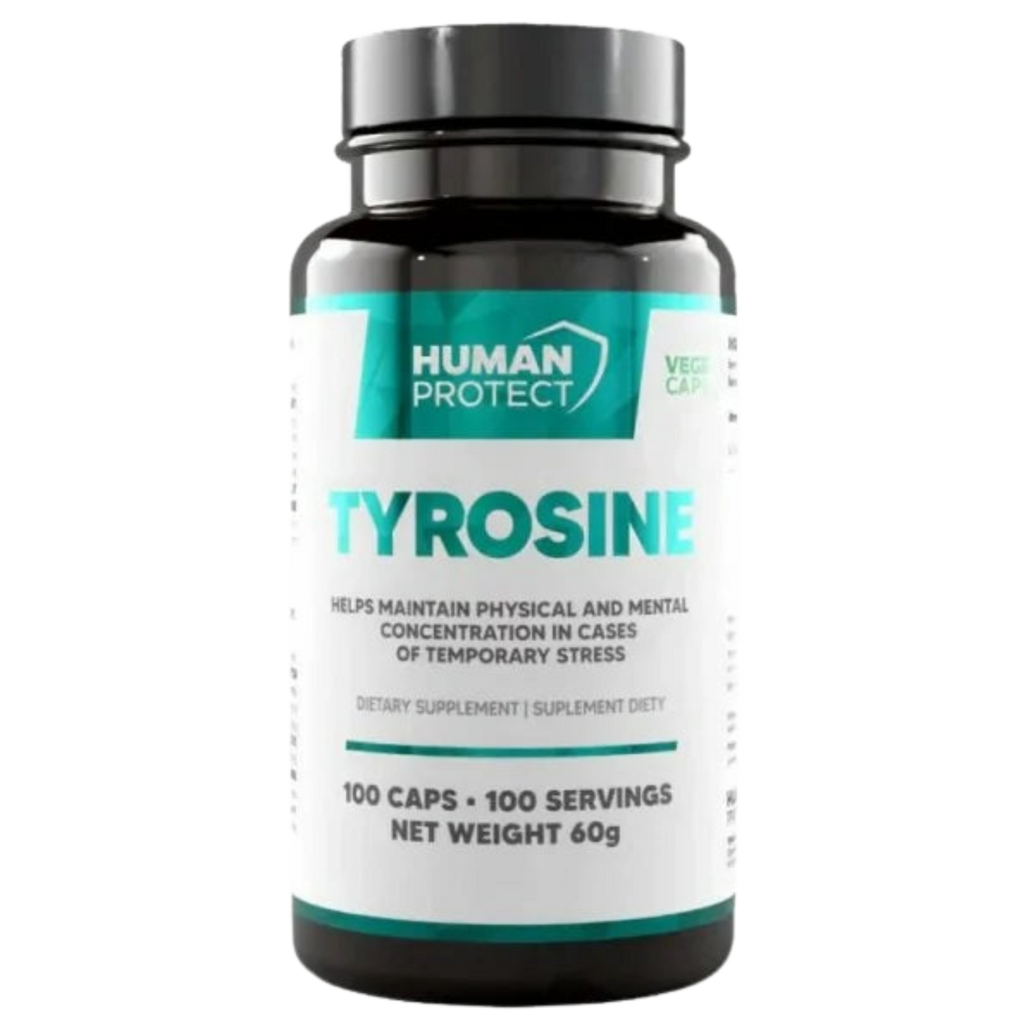 Human Protect - Tyrosine - 100 Caps Supp City