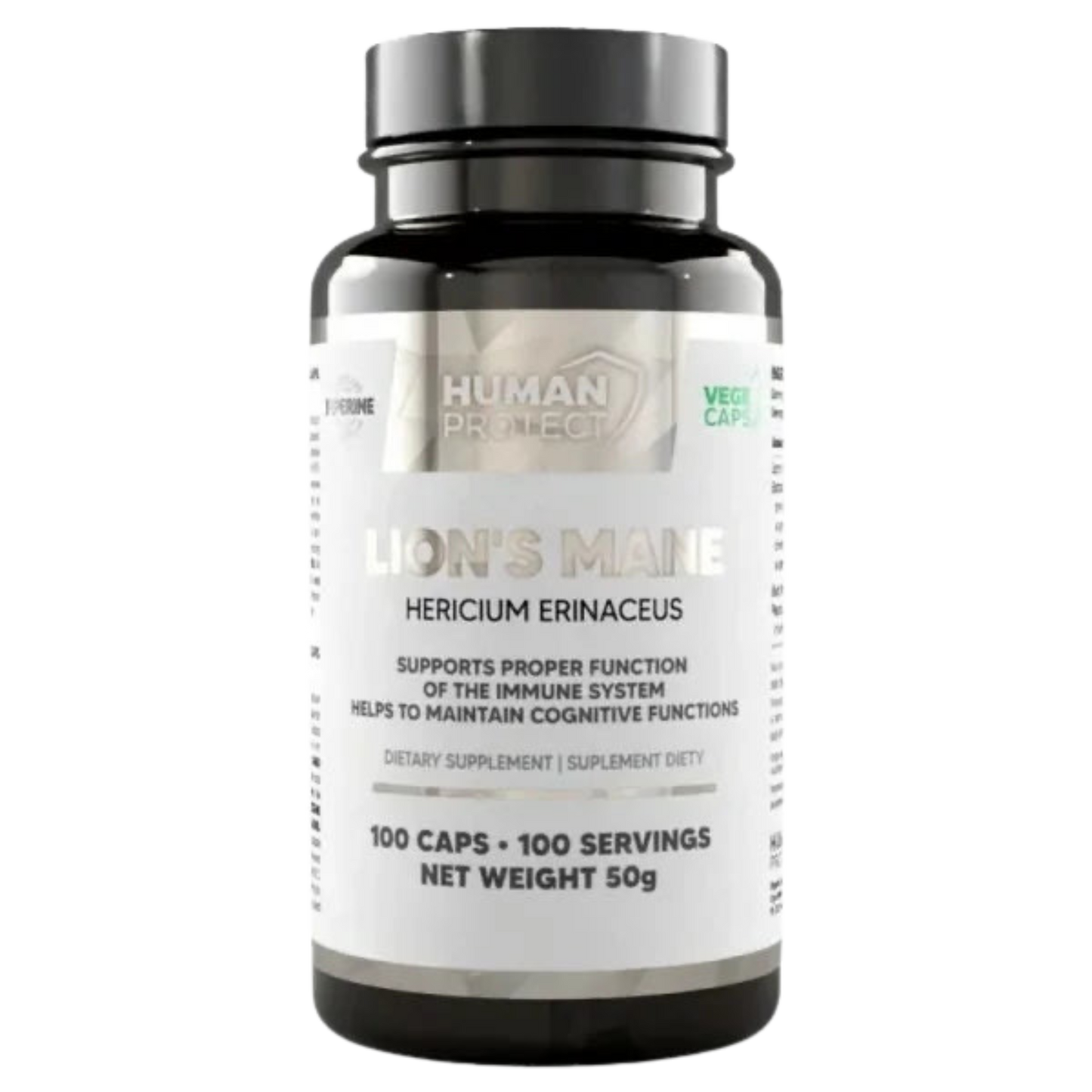 Human Protect - Lion's Mane 400mg - 100 Caps Supp City