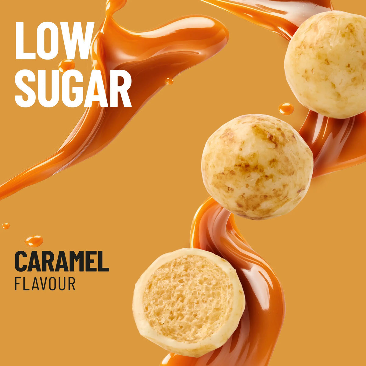 Accelerate - Crispy Protein Balls - Caramel - 24g Proteïne - 100g