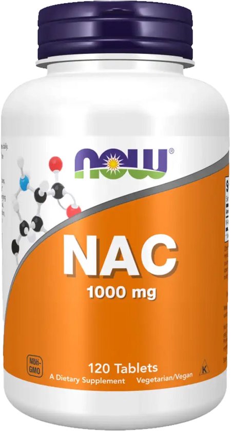 NOW foods - NAC 1000mg - 120 caps Supp City
