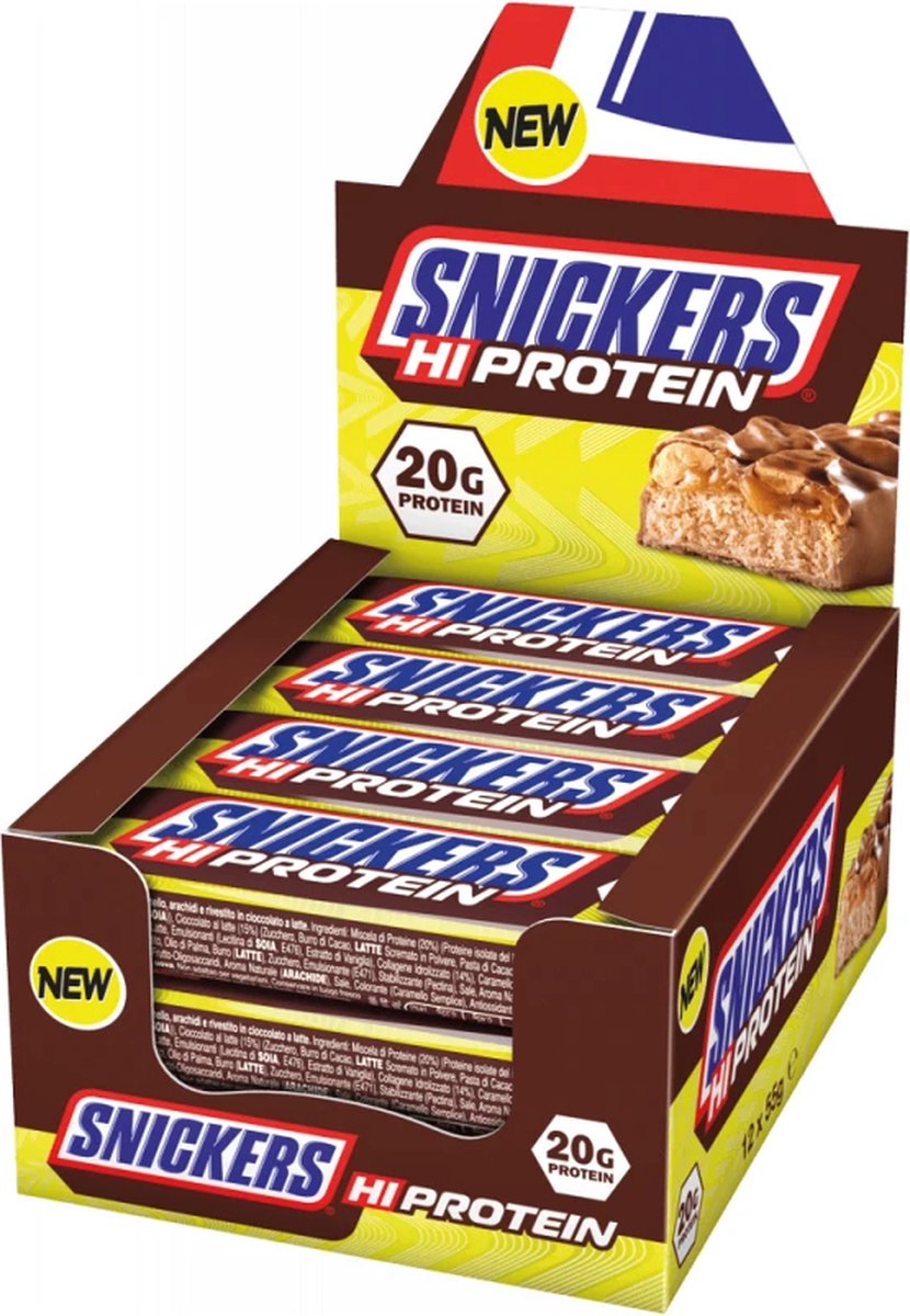 Snickers - High Protein Bar - 12x55g Supp City