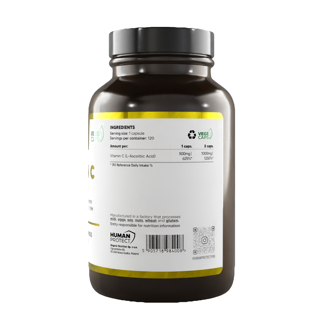 Human Protect - Vitamine C 1000MG - 100 Caps Supp City