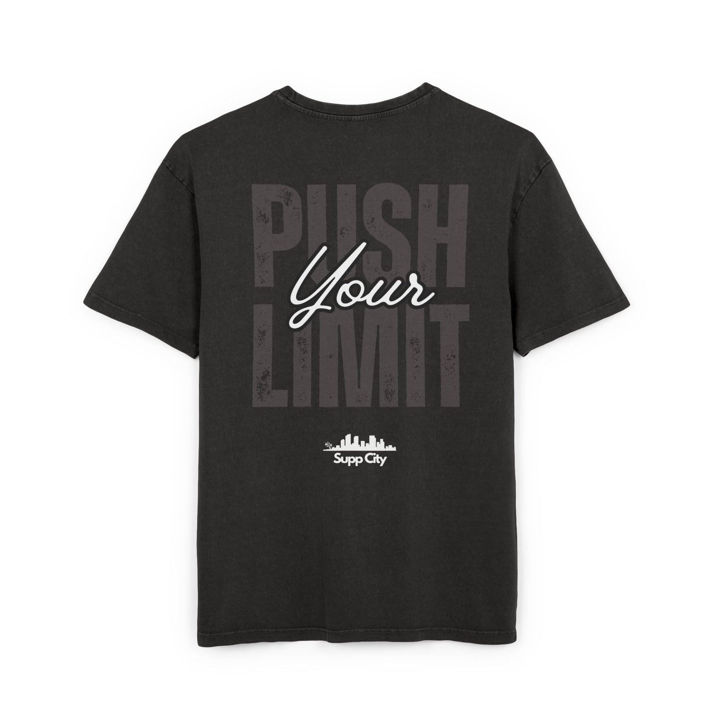 Supp City™ - Push Your Limits - Oversized Tee Printify
