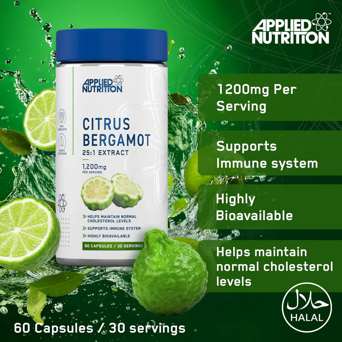 Applied Nutrition - Citrus Bergamot 60 caps DSL Global