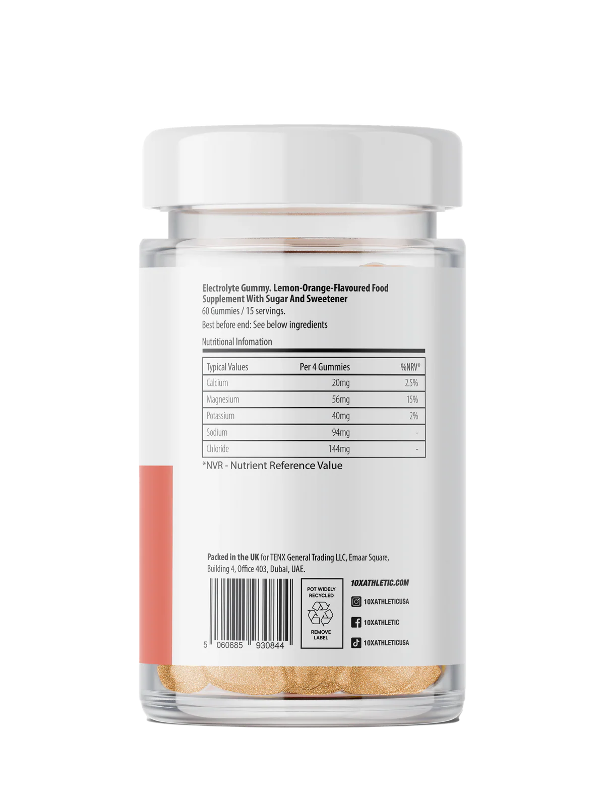 10X - Hydrate Gummies - 60 Gummies Supp City