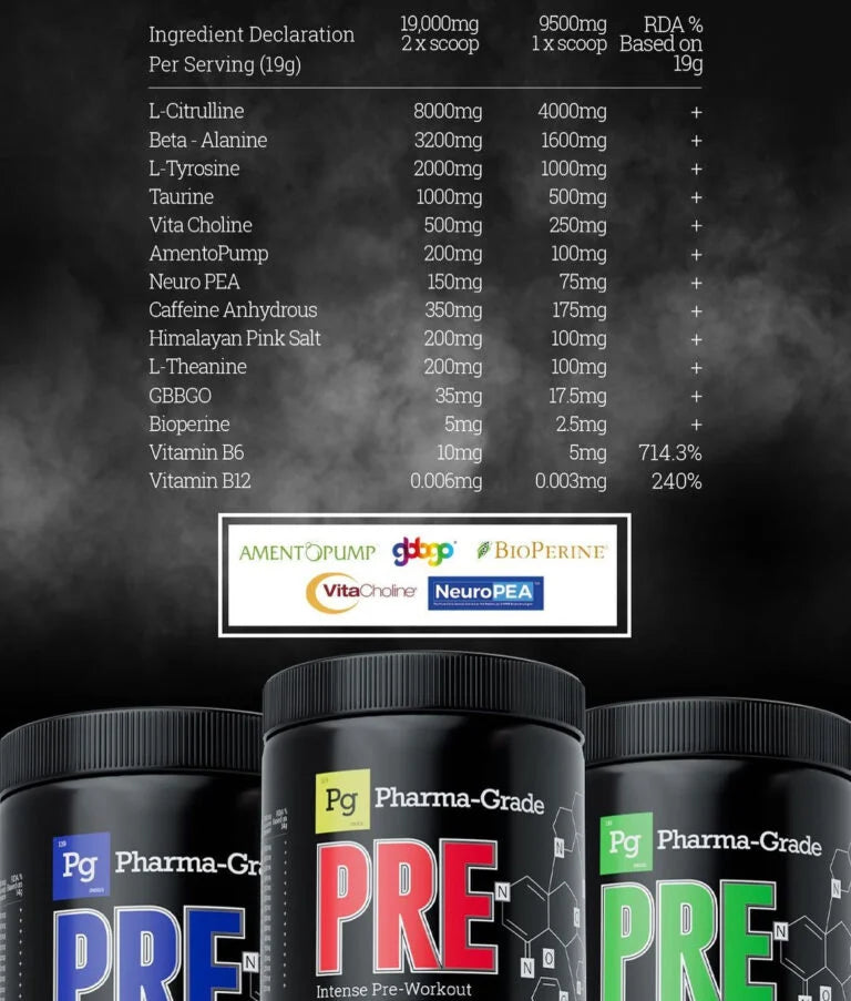 Pharma Grade - PRE - 280G Supp City