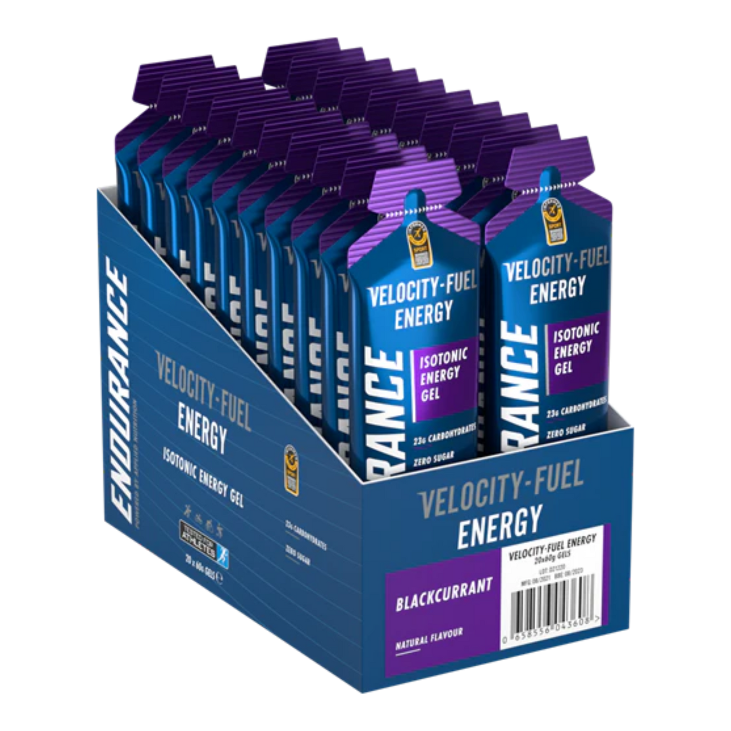 Applied Nutrition - Endurance Isotonic Energy Gel - Velocity Fuel Energy - 20x60 ML Supp City