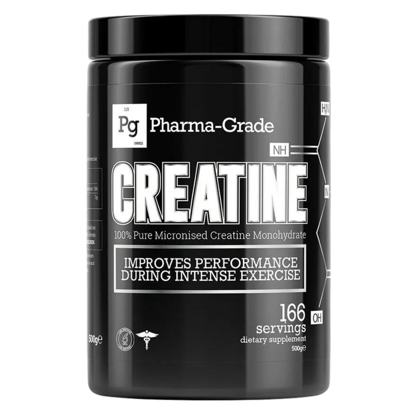 Pharma Grade - Creatine - 100% Pure Micronised Creatine Monohydrate - 500G