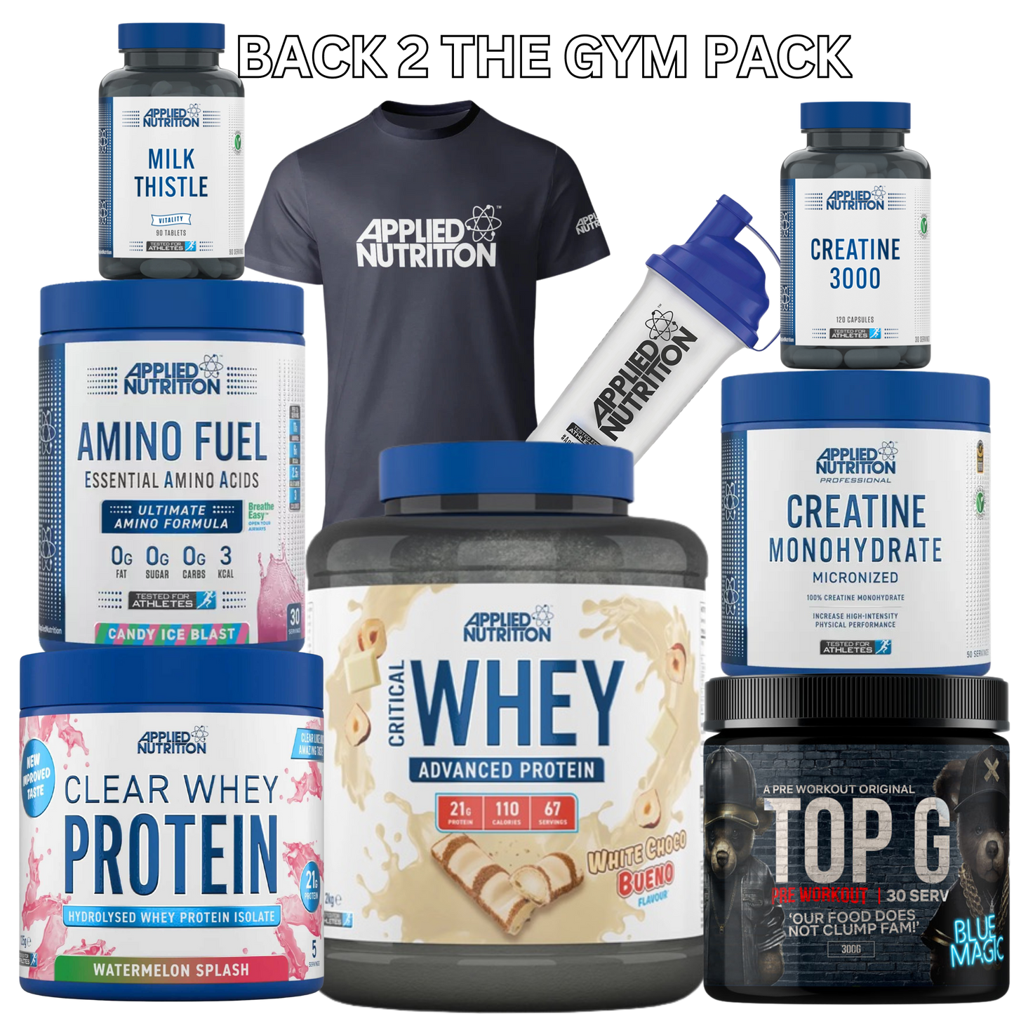 Back 2 The Gym Pack - Supp City Supp City