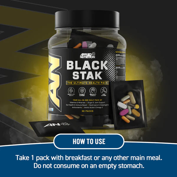 Applied Nutrition - Black Stak - 30 Packs Supp City