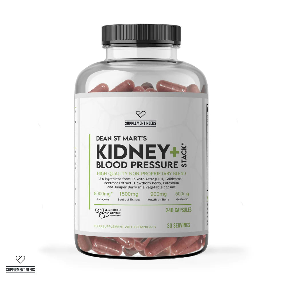Supplement Needs - Kidney + Bloodpressure Stack - 240 caps Supp City