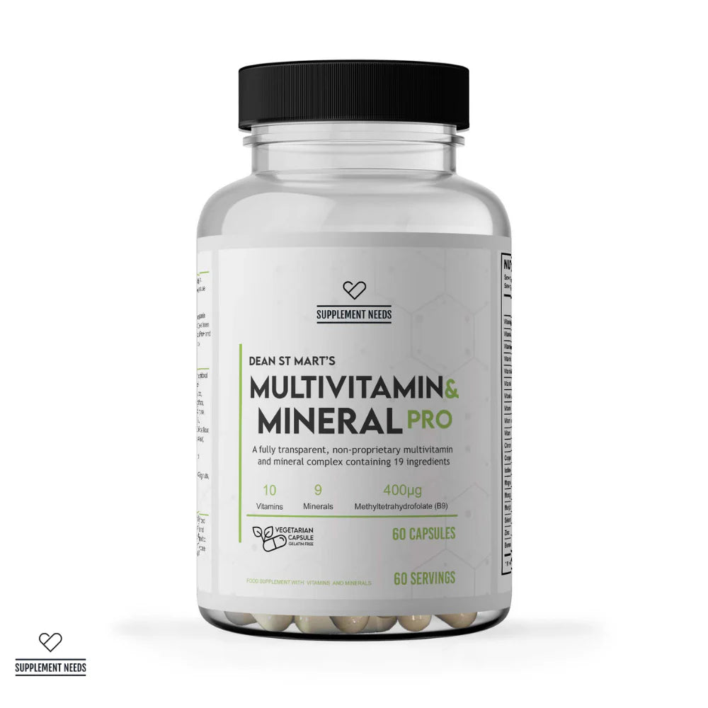 Supplement Needs - Multivitamin & Mineral Pro - 60 caps