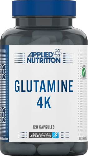 Applied Nutrition - Glutamine 4K - 120 Caps Supp City
