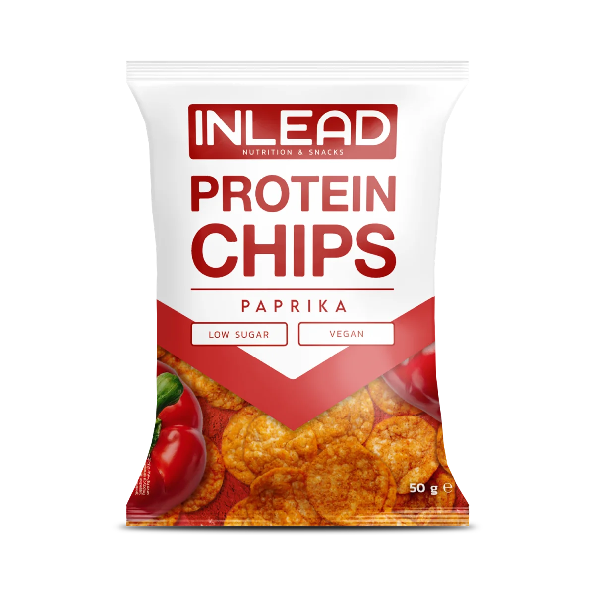 Inlead - Proteinchips - Paprika - 50G