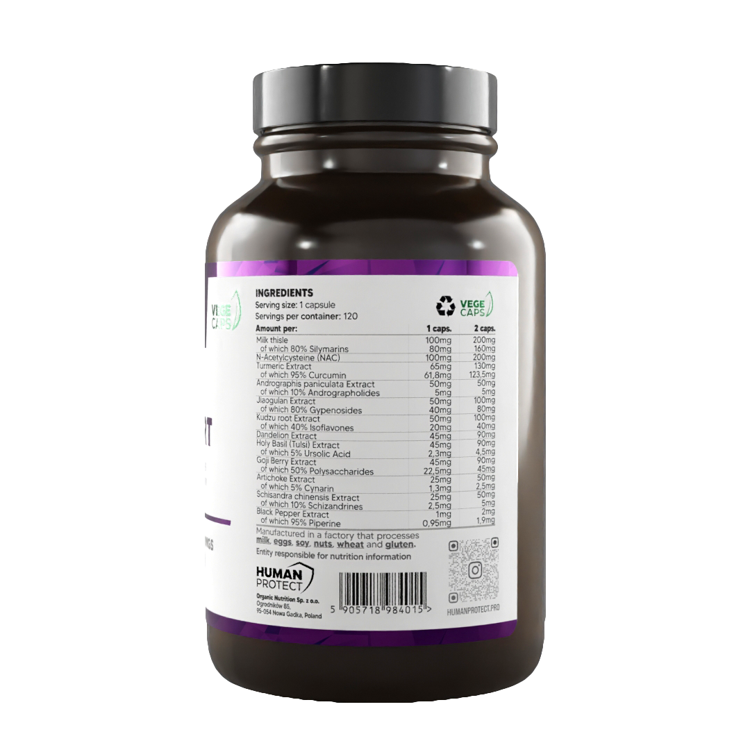 Human Protect - Liver Support - 60 Caps My Store