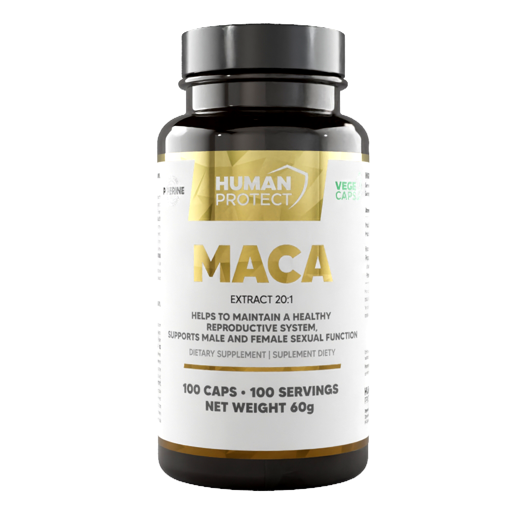 Human Protect - Maca - 100 Caps Supp City