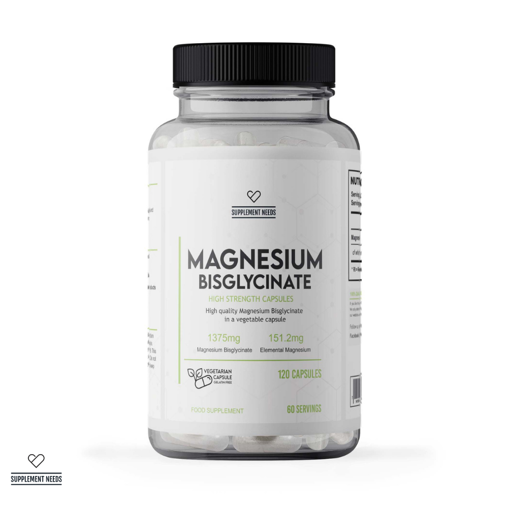 Supplement Needs - Magnesium Bisglycinaat - 120 caps