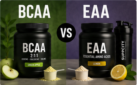 BCAA vs EAA vergelijking - Suppcity