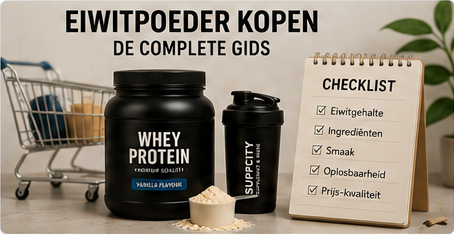 Eiwitpoeder kopen keuzehulp - Suppcity