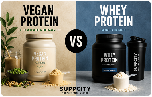 Vegan Protein vs Whey vergelijking - Suppcity