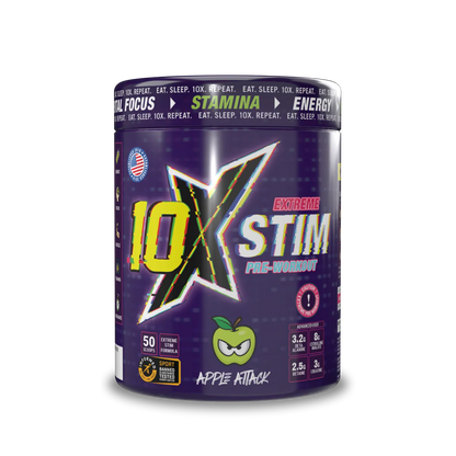 10X - Stim Pre Workout - 600g Supp City