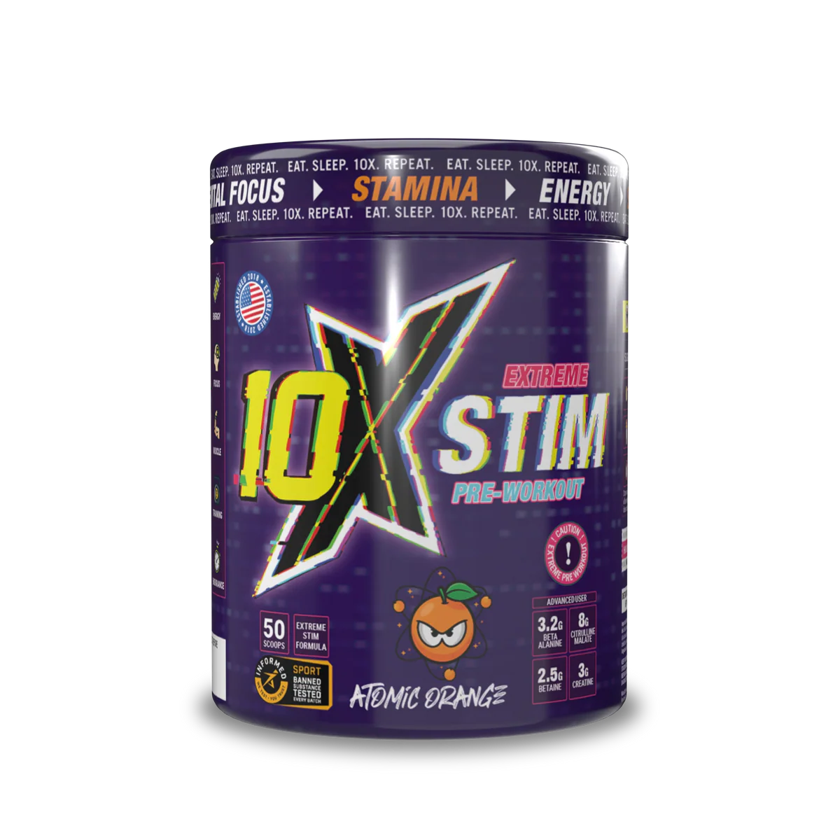 10X - Stim Pre Workout - 600g Supp City
