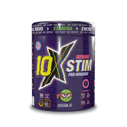 10X - Stim Pre Workout - 600g Supp City