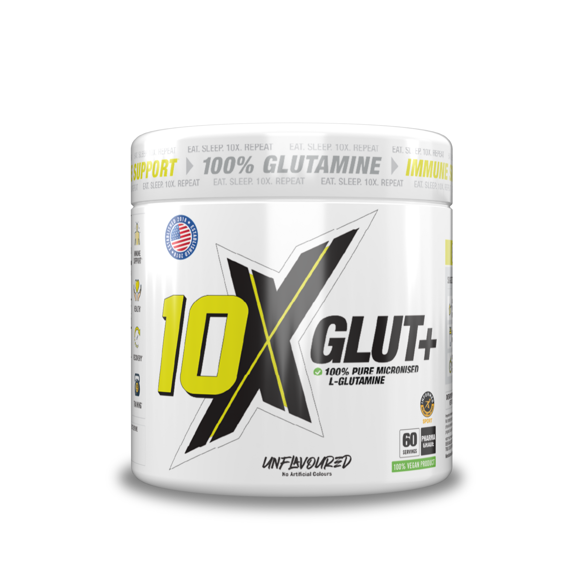 10X - Glut+ - Glutamine - 300G Supp City