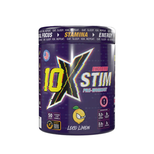 10X - Stim Pre Workout - 600g Supp City