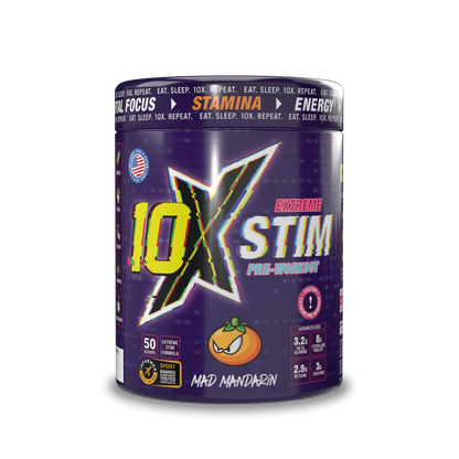 10X - Stim Pre Workout - 600g Supp City
