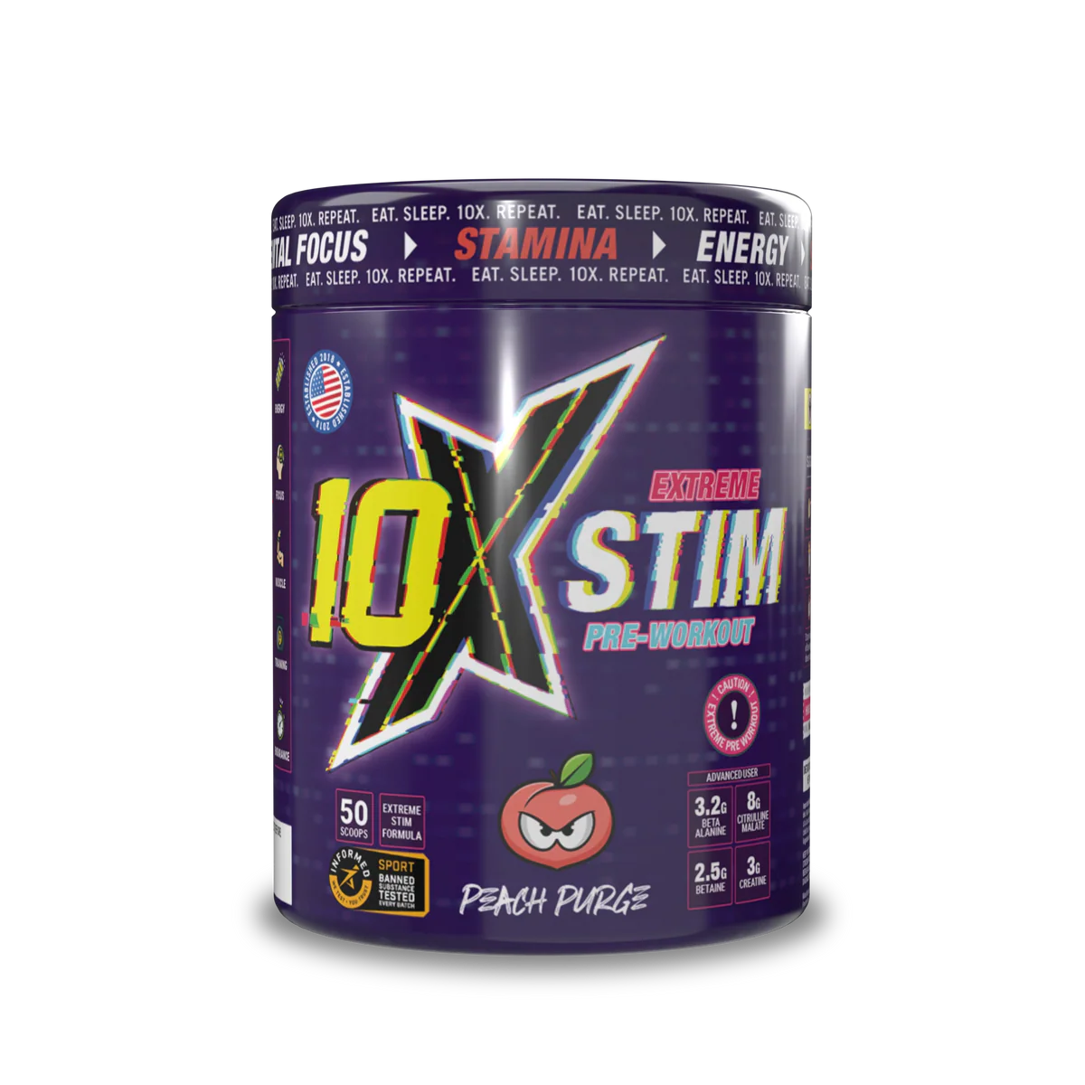 10X - Stim Pre Workout - 600g Supp City