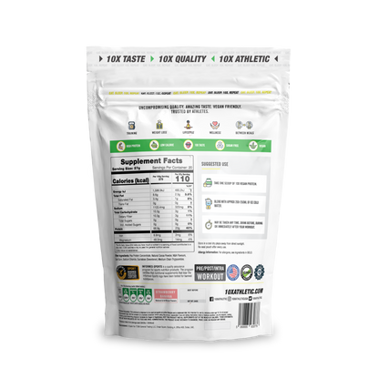 10X - Vegan Protein - 540G Supp City