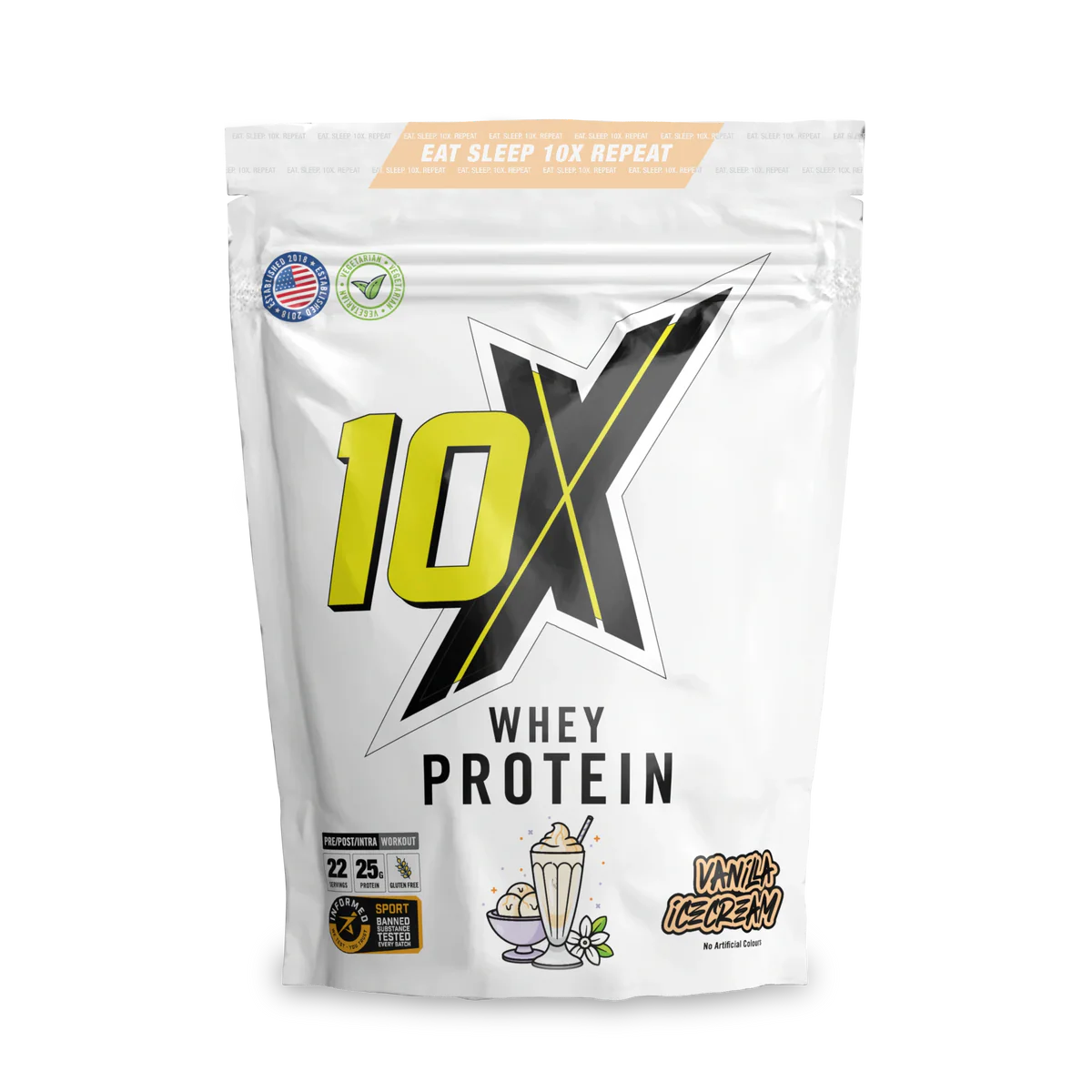 10X - Whey Protein - 770g Supp City