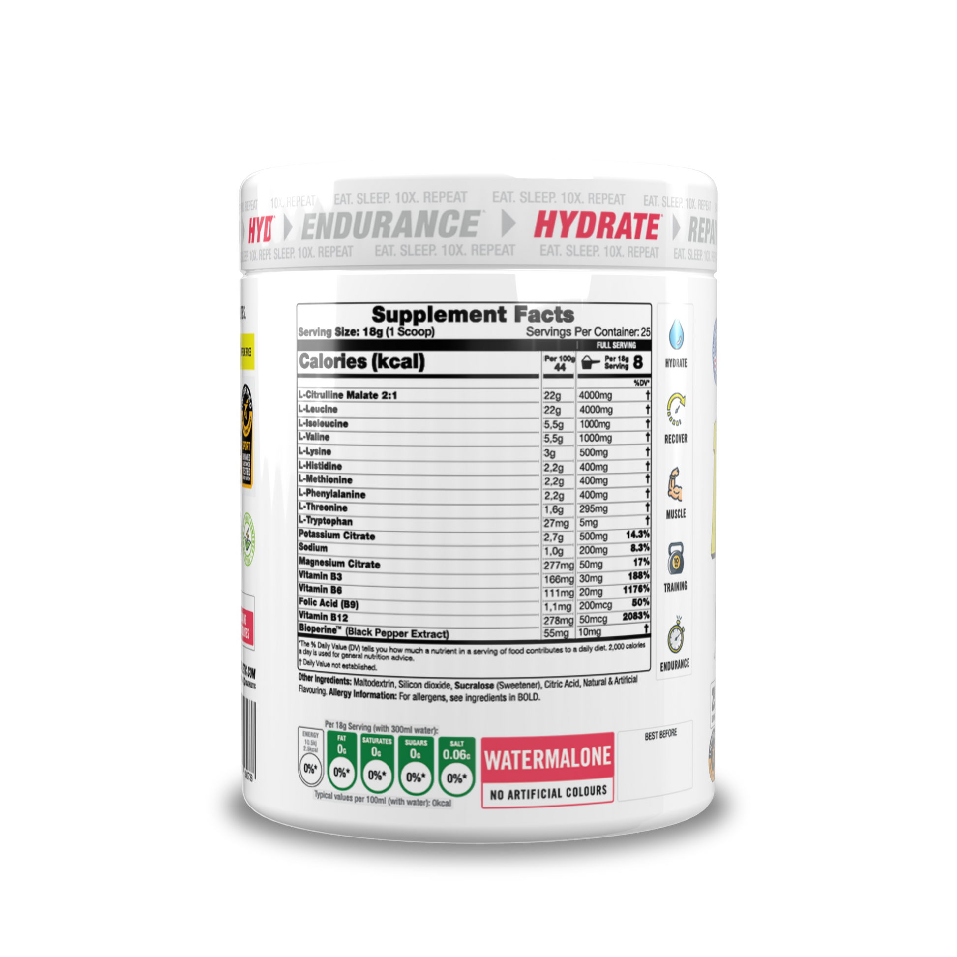 10X - EAA - Hydrate - 450G Supp City