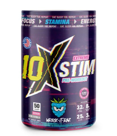 10X - Stim Pre Workout - 600g Supp City