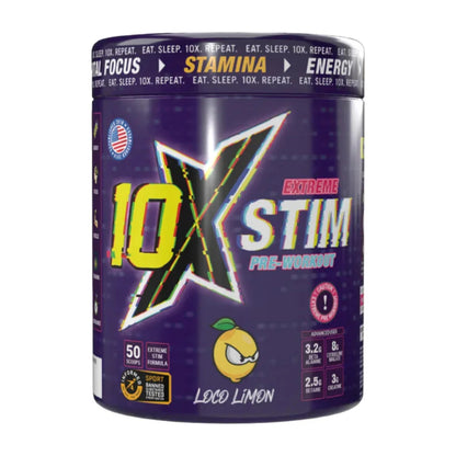 10X - Stim Pre Workout - 600g