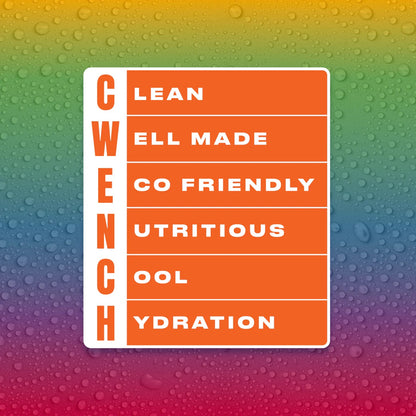 CWENCH - Hydration Mix Rainbow Swirl - 315G