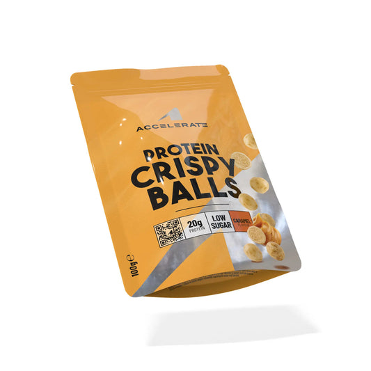 Accelerate - Crispy Protein Balls - Caramel - 24g Proteïne - 100g