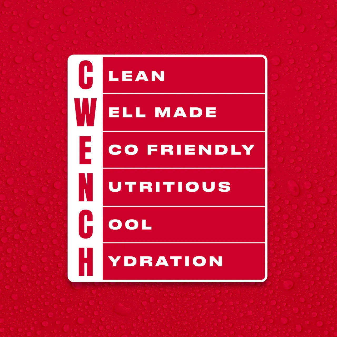 CWENCH - Hydration Mix Berry Crush - 315G