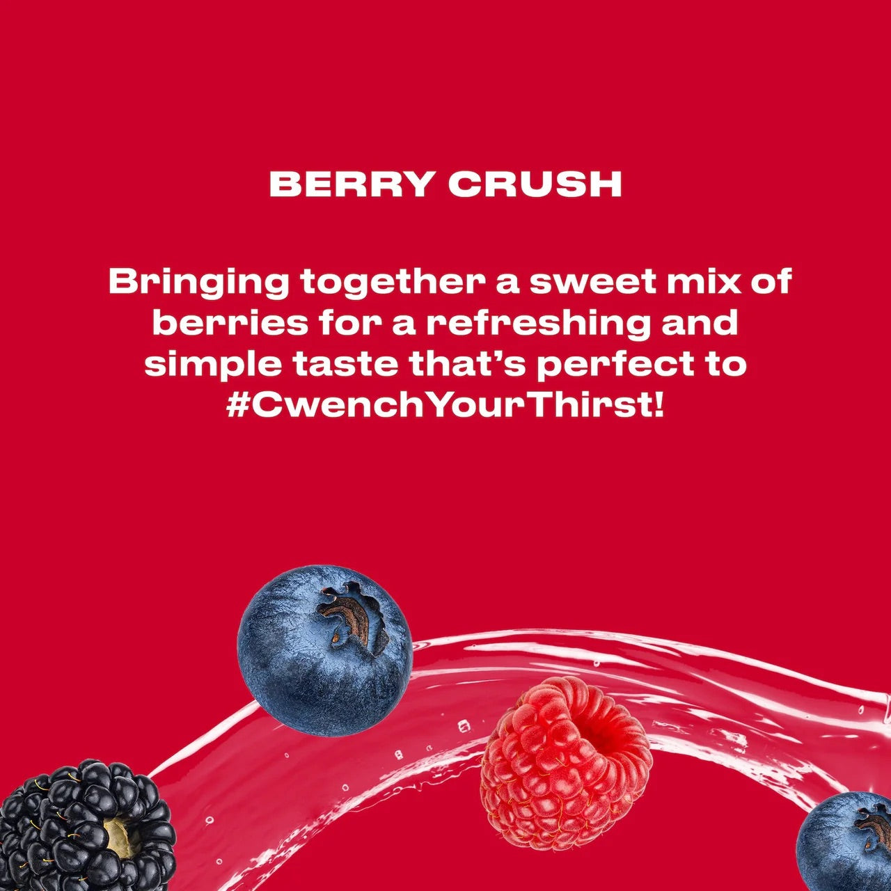 CWENCH - Hydration Mix Berry Crush - 315G