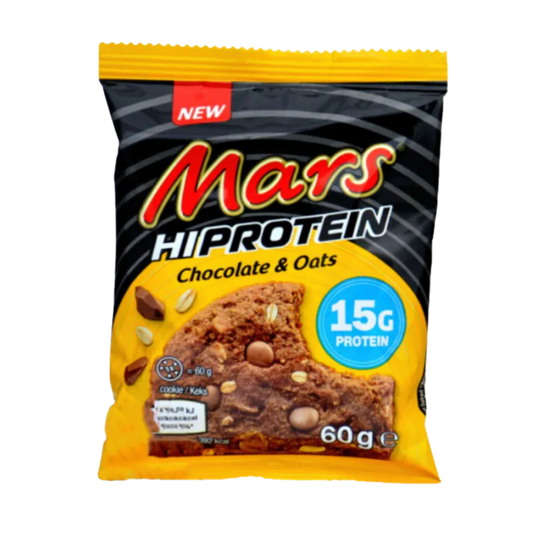 Mars – Kekse mit hohem Proteingehalt, Schokolade und Hafer – 1 x 60 g