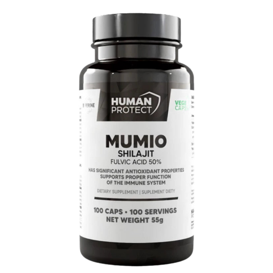 Human Protect - Mumio Shilajit 400mg - 100 Caps