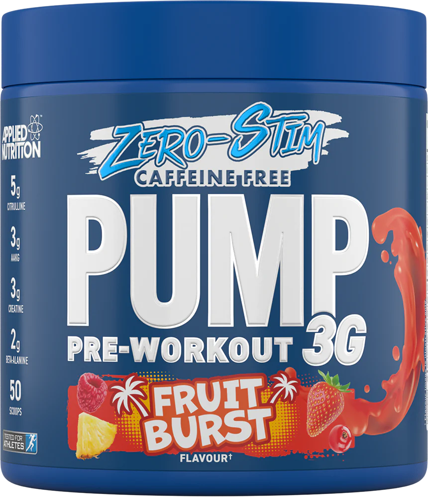 Applied nutrition - Pump 3g - Zero Stim - 375g Supp City