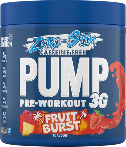 Applied nutrition - Pump 3g - Zero Stim - 375g Supp City