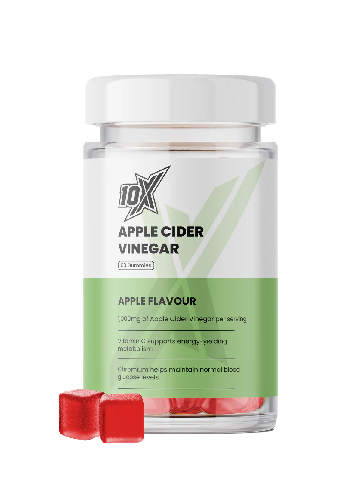 10X - Apple Cider Gummies - 60 gummies Supp City