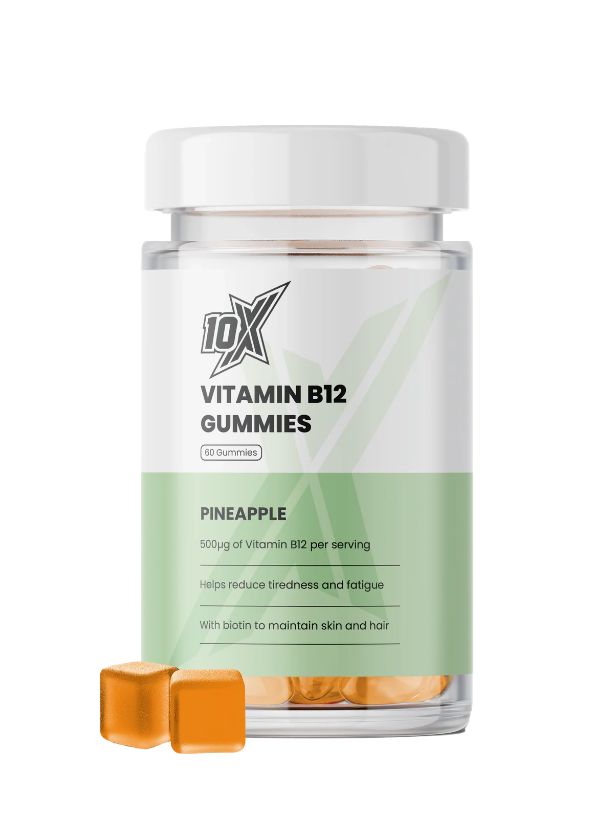 10X - B12 Gummies - 60 Gummies Supp City