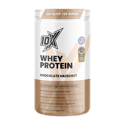 10X - WHEY PROTEIN – GRASS FED - 825g Supp City
