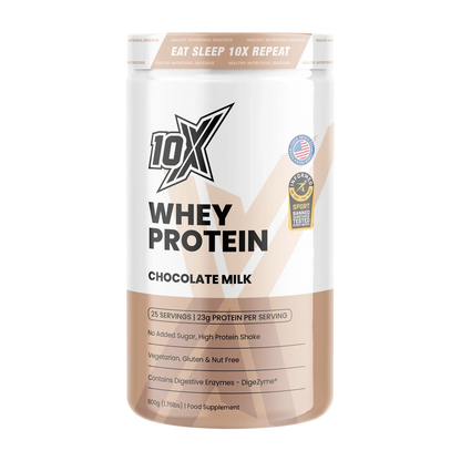 10X - WHEY PROTEIN – GRASS FED - 825g Supp City